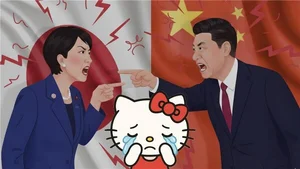 헬로키티의 눈물, 라부부에 끌려다니더니 한일령까지