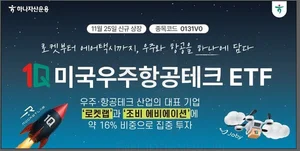 하나자산운용, 국내 첫 미국우주항공테크 ETF 출시