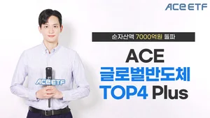 'ACE 글로벌반도체TOP4 Plus', 순자산 7000억 돌파