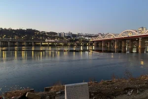 연말연시 한파..한강 얼었다