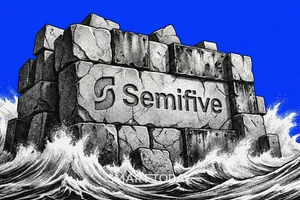 세미파이브 오버행 파도, 산은·두산 방파제가 '높이 조절'