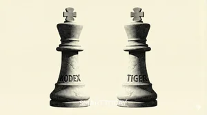 '잔칫날 재 뿌리기' KODEX·TIGER 100조 이벤트 '장군멍군'