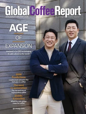 더벤티, 글로벌 커피 매거진 'GCR' 표지 장식
