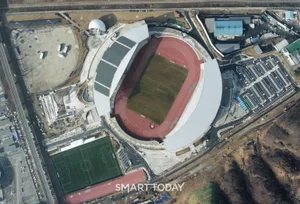 대보건설, 광주 G스타디움 공정률 99%…2월 말 완공 예정