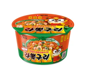 농심, 라볶이와 너구리 합쳤다...'라뽁구리 큰사발면' 출시