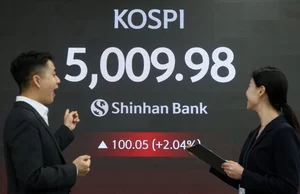 코스피 5000 등정..이대통령 공약 실현됐다