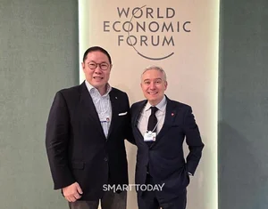 다보스 간 조현상 HS효성 부회장… 글로벌 공급망·친환경 협력 보폭 넓혀