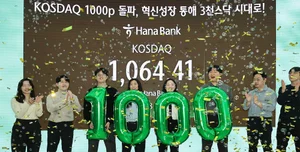 코스닥, 벤처 거품 이후 최고치..'코스닥 3000'이 불질렀다