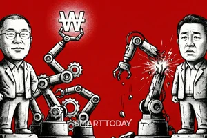 '정의선 미소·정기선 긴장'⋯현대차·HD현대 로봇주 갈렸다 [중복상장 후폭풍]