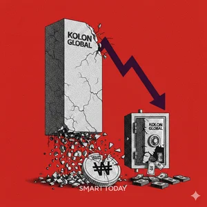 코오롱글로벌, 작년 1949억 순손실....건설경기 둔화 직격탄