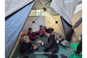 희망브리지, 함양 산불 이재민에 긴급 구호물품 지원