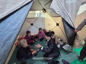 희망브리지, 함양 산불 이재민에 긴급 구호물품 지원