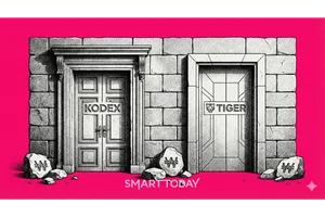 [ETF vs] 코스피 인버스 ETF, '압도적 유동성' KODEX vs '초저비용' TIGER