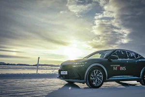 현대모비스, 스웨덴 동계시험장 혹한 환경서 핵심기술 공개!