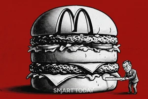 맥도날드 대표 먹방에 조롱받는 '빅아치버거' 한국에도 들어오나 
