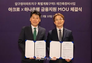 DL이앤씨, 5대 은행·증권사와 손잡고 압구정5구역 금융 패키지 구축