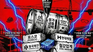 유가 급등·전기료 인상에 철강업 ‘초비상’…생산비 상승 우려 커져