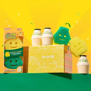 빙그레, '바나나맛우유-스크럽 대디' 콜라보 굿즈 출시