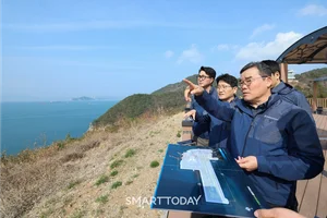 대우건설, 가덕도 신공항 사업 현장 점검...
