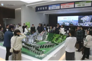 ‘용인 플랫폼시티 라온프라이빗 아르디에’ 견본주택 주말 1.3만명 '북적'