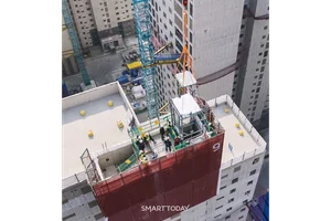 현대건설, 국내 첫 ‘모듈러 엘리베이터’ 적용…공기 최대 2개월 단축