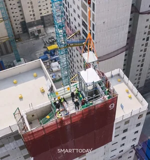 현대건설, 국내 첫 ‘모듈러 엘리베이터’ 적용…공기 최대 2개월 단축