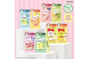 티젠, 4월 ‘올영픽’ 선정 산리오캐릭터 콤부차·애사비 패키지 출시 
