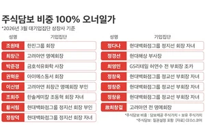 대기업 오너일가 보유주식 25% 담보…승계용 ‘빚’만 8.4조원