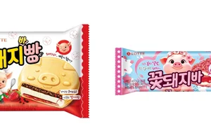 롯데웰푸드, 돼지바 재해석한 '돼지바빵' 선봬