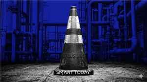 삼성전자 사옥 앞에서 노조 비판을...이례적 1인 시위 등장