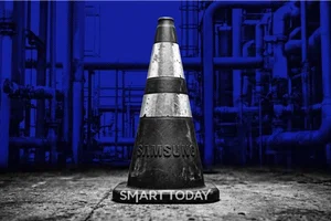 삼성전자 사옥 앞에서 노조 비판을...이례적 1인 시위 등장