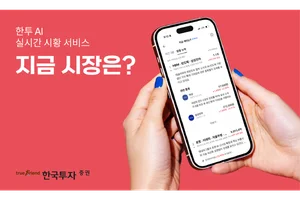 한국투자증권, AI 시황 콘텐츠 ‘지금 시장은?’ 조회수 120만회 돌파