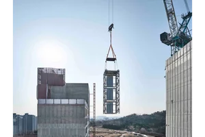 현대엘리베이터, 고층용 모듈러공법 엘리베이터 상용화