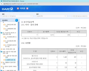 반기보고서부터 임원 보수에 총주주수익률 기재