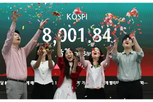 코스피, 8000시대 개막