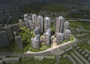 구로 온수동 빌라단지, 최고 44층 1453세대 아파트로 재건축