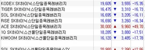 ACE SK하이닉스레버리지 49.7% 급등 마감..주문사고 가능성