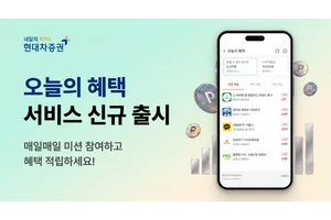 현대차증권, 앱테크 서비스 '오늘의 혜택' 출시