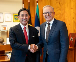 최윤범 고려아연 회장, 앨버니지 호주 총리 예방