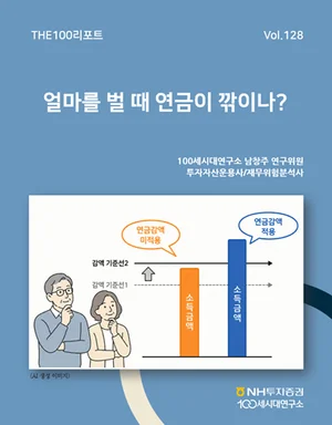 NH투자증권, THE100리포트 128호..노령연금 감액 총정리
