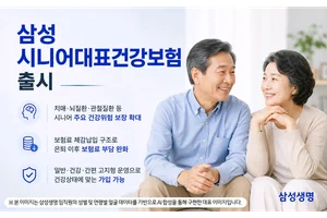 삼성생명, 삼성시니어대표건강보험 출시