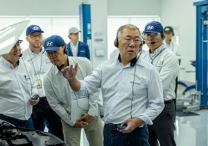 정의선 현대차그룹 회장, 브라질서 중장기 성장 전략 점검