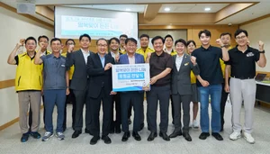 IPARK현산, 노원구 어르신에 삼계탕 전달·배식 봉사