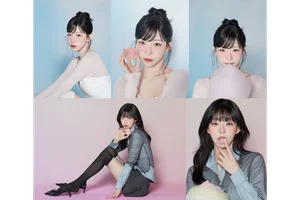 3CE, 프로미스나인 채영과 함께한 ‘솜사탕 블러쉬’ 뷰티 화보