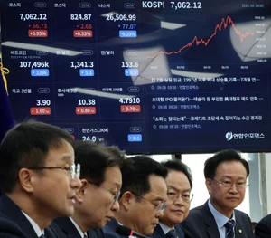 코스피, 8일 장중 7000선 재돌파.. 15거래일 만 

