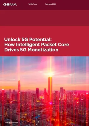 ‘5G 지능형 패킷 코어(Unlock 5G Potential: How Intelligent Packet Core Drive 5G Monetization)’ 표지. (제공 KT)