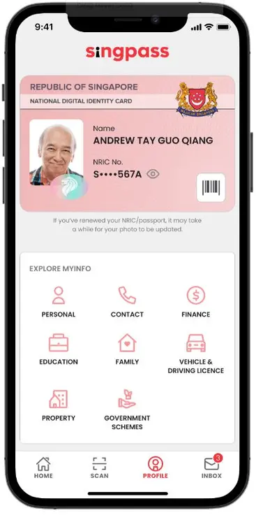 사진=싱패스 공식 웹페이지