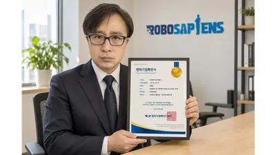 로보사피엔스, 특허 등록·벤처기업 확인 획득