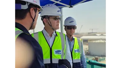 이재용 삼성전자 회장, UAE 발전소 현장 점검…미래 에너지 인프라 모색