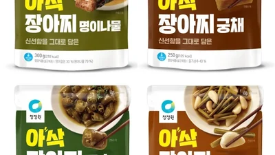 대상 청정원, ‘아삭장아찌’ 4종 출시